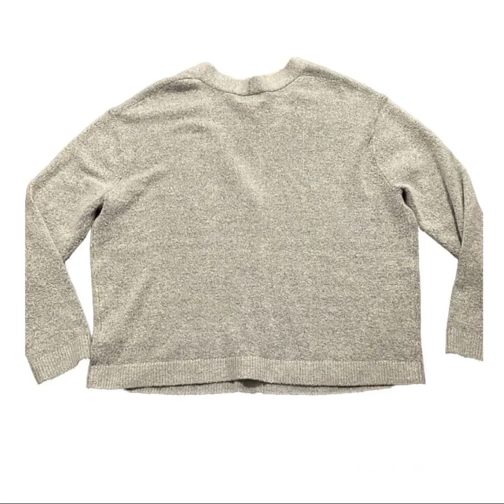 OLD NAVY Grey Button Up Cardigan Size Large - Picture 2 of 3